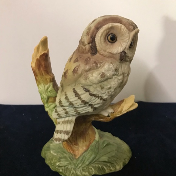 Brown and Cream Owl Sculpture Set - Picture 7 of 7